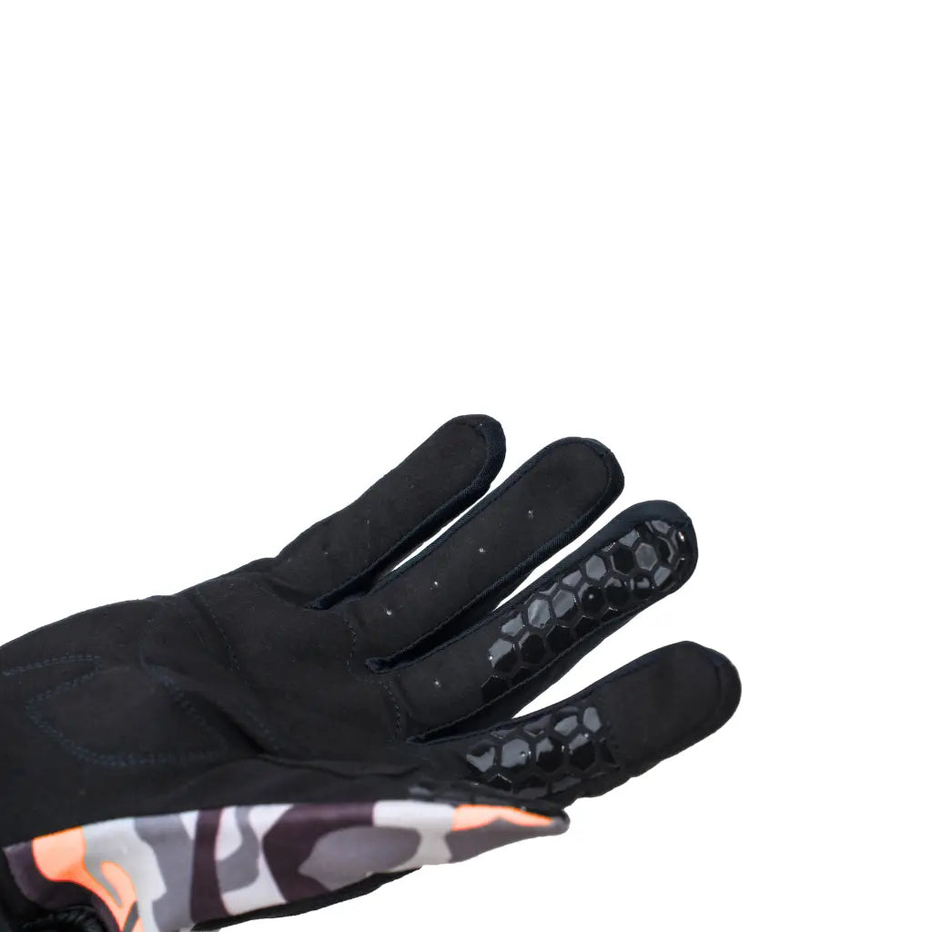 Raida Trailcraft Off-Road Gloves | Camo-Orange