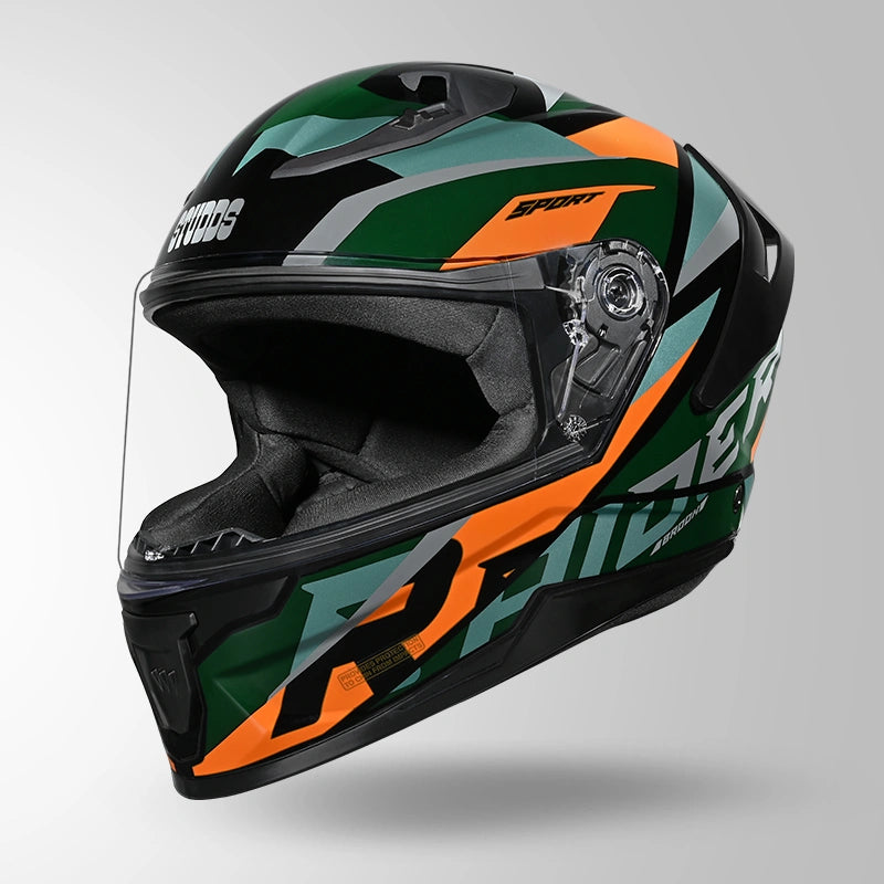 RAIDER D2 BROOK DECOR BLACK & GREEN