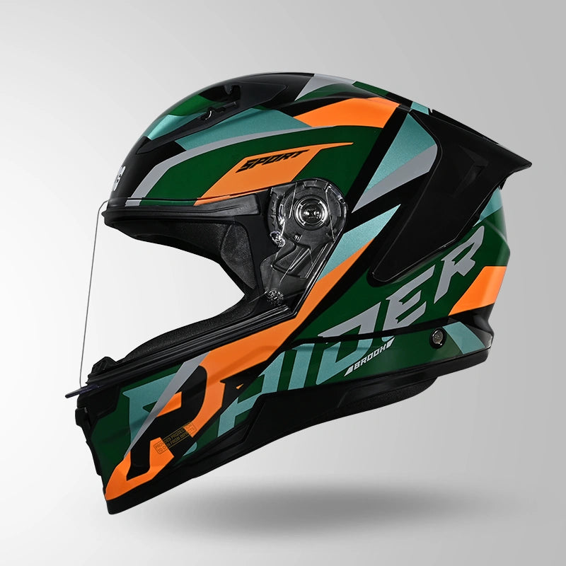 RAIDER D2 BROOK DECOR BLACK & GREEN