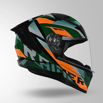 RAIDER D2 BROOK DECOR BLACK & GREEN