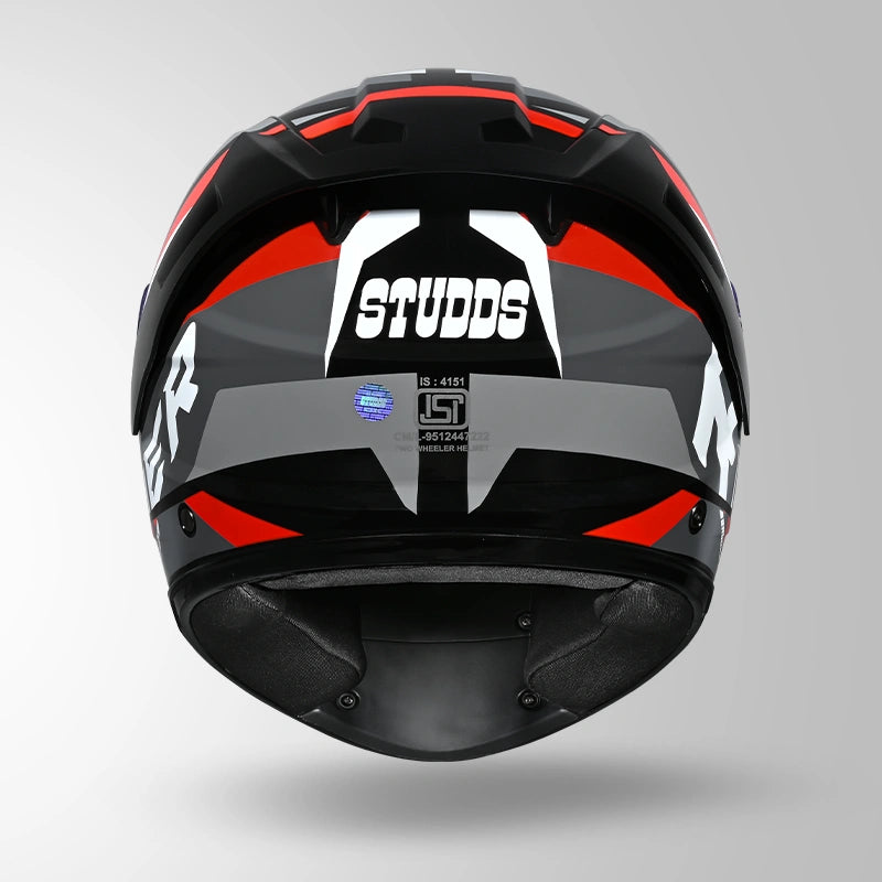 RAIDER D2 BROOK DECOR BLACK & RED
