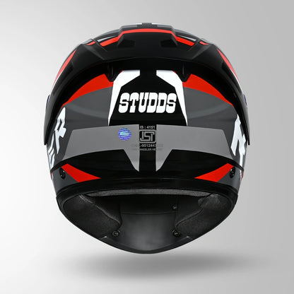 RAIDER D2 BROOK DECOR BLACK & RED