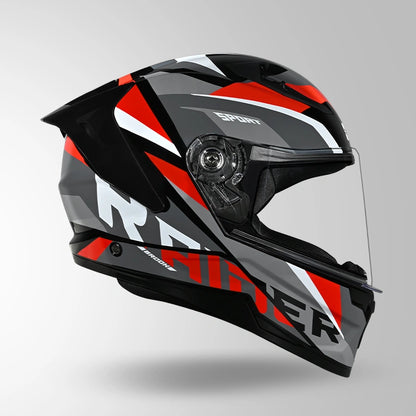 RAIDER D2 BROOK DECOR BLACK & RED