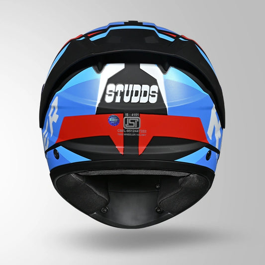 RAIDER D2 BROOK DECOR MATT BLACK & BLUE