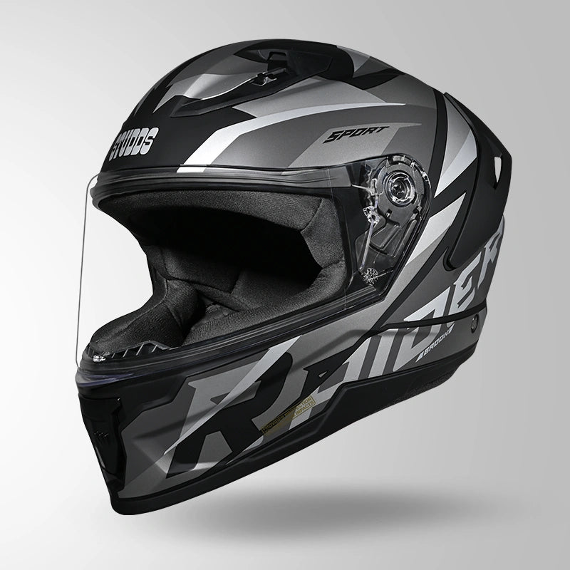 RAIDER D2 BROOK DECOR MATT BLACK & GREY