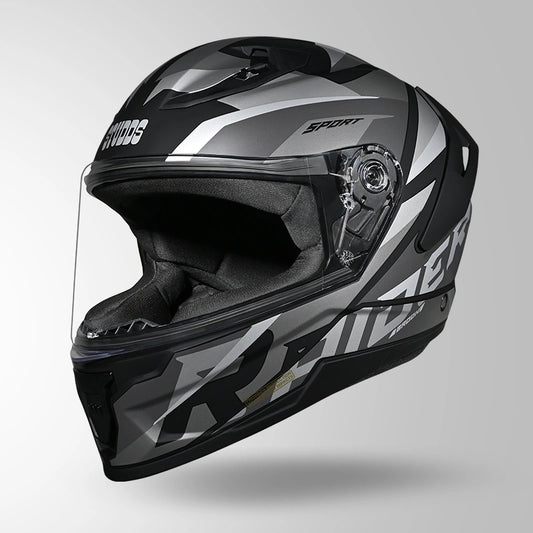 RAIDER D2 BROOK DECOR MATT BLACK & GREY