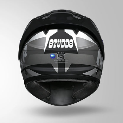 RAIDER D2 BROOK DECOR MATT BLACK & GREY