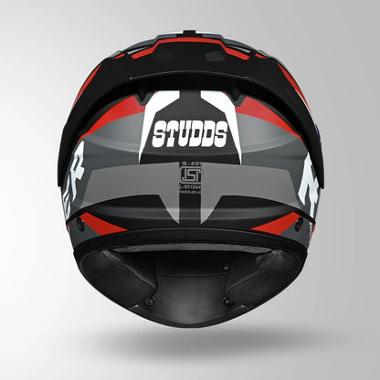 RAIDER D2 BROOK DECOR MATT BLACK RED