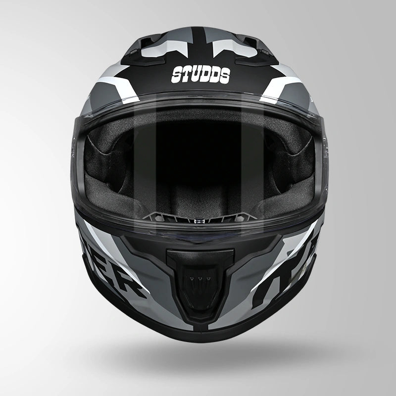 RAIDER D2 BROOK DECOR MATT BLACK & WHITE