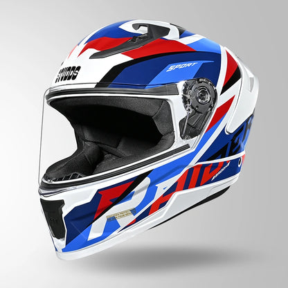 RAIDER D2 BROOK DECOR WHITE & BLUE