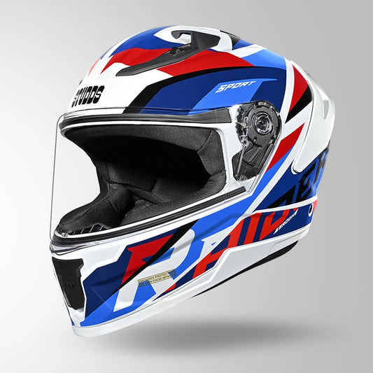 RAIDER D2 BROOK DECOR WHITE & BLUE