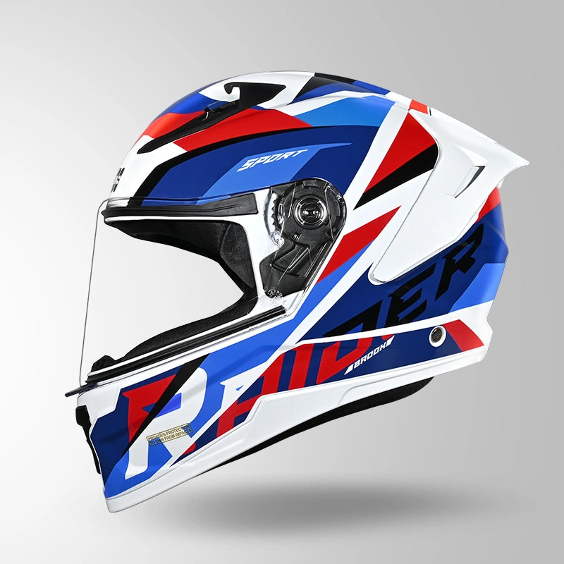 RAIDER D2 BROOK DECOR WHITE & BLUE