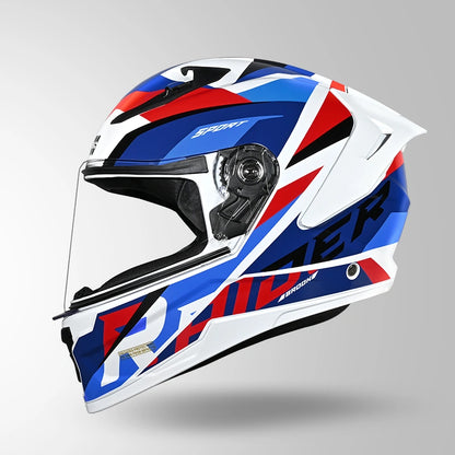 RAIDER D2 BROOK DECOR WHITE & BLUE