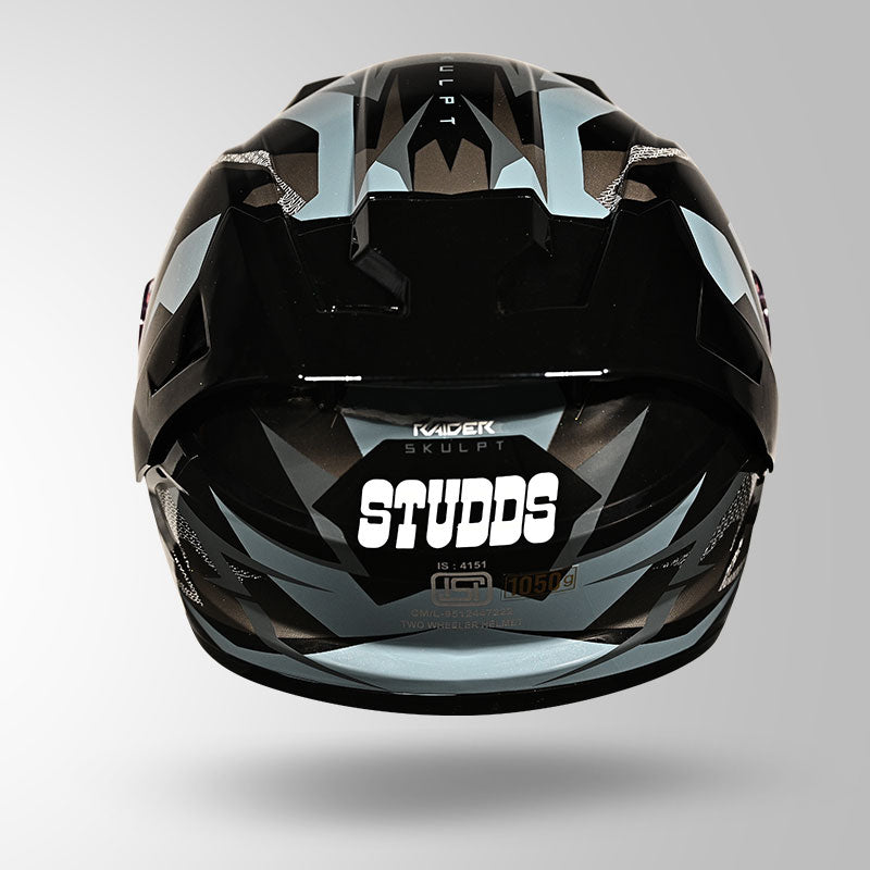RAIDER SKULPT D1 DECOR BLACK & GREY
