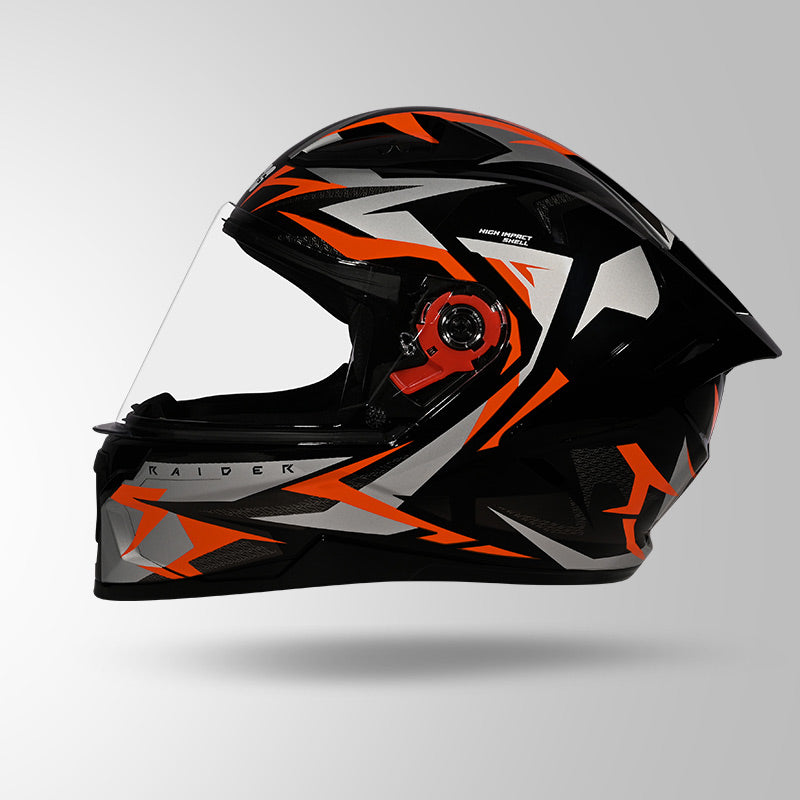 RAIDER SKULPT D1 DECOR BLACK & ORANGE