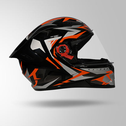 RAIDER SKULPT D1 DECOR BLACK & ORANGE