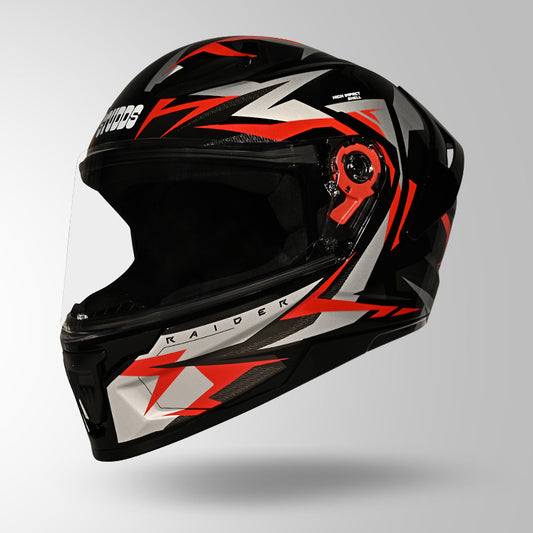 RAIDER SKULPT D1 DECOR BLACK & RED
