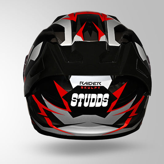 RAIDER SKULPT D1 DECOR BLACK & RED