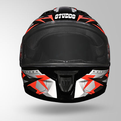 RAIDER SKULPT D1 DECOR BLACK & RED