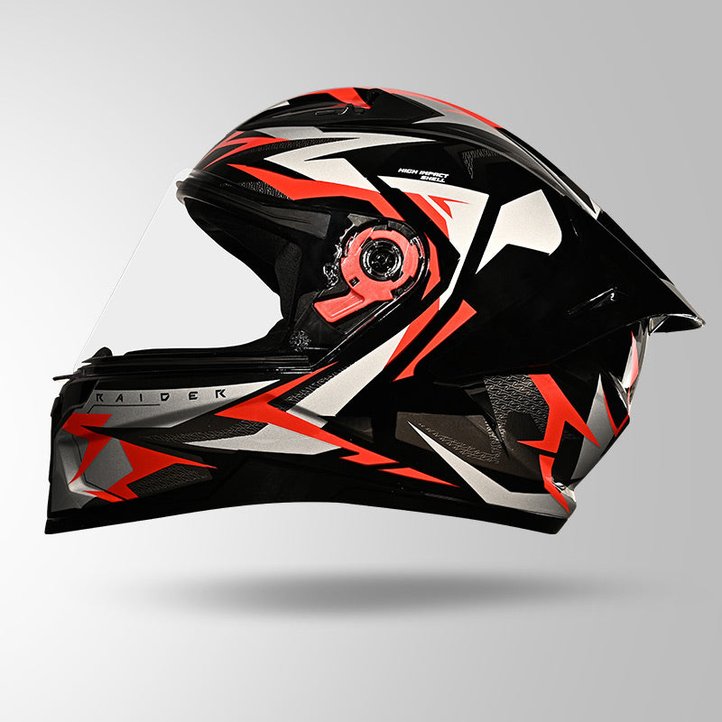RAIDER SKULPT D1 DECOR BLACK & RED