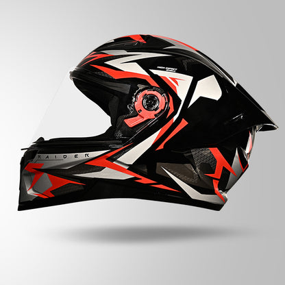 RAIDER SKULPT D1 DECOR BLACK & RED