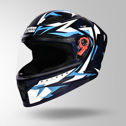 RAIDER SKULPT D1 DECOR BLUE & WHITE