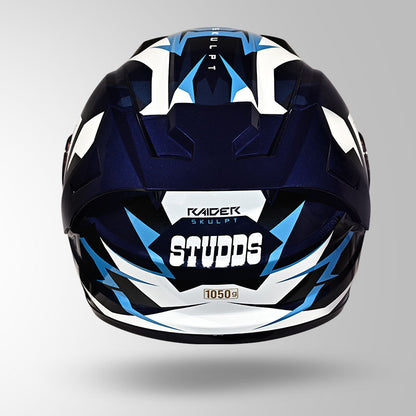 RAIDER SKULPT D1 DECOR BLUE & WHITE