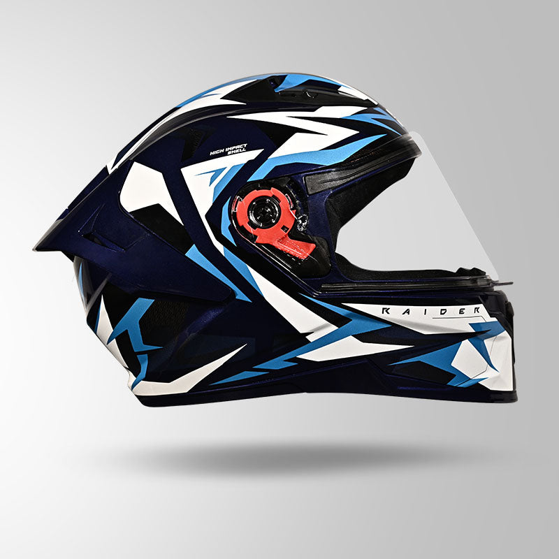 RAIDER SKULPT D1 DECOR BLUE & WHITE