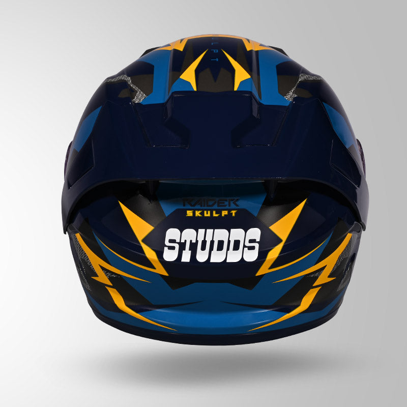 RAIDER SKULPT D1 DECOR BLUE & YELLOW