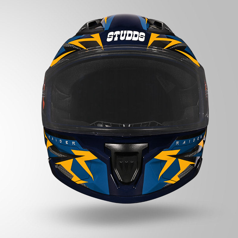 RAIDER SKULPT D1 DECOR BLUE & YELLOW