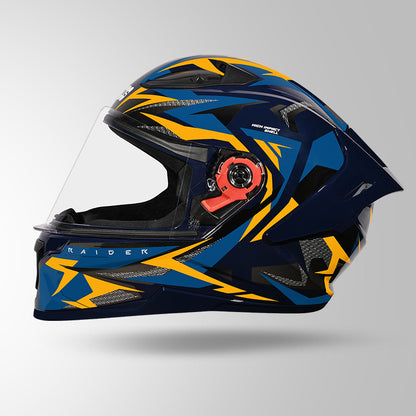 RAIDER SKULPT D1 DECOR BLUE & YELLOW
