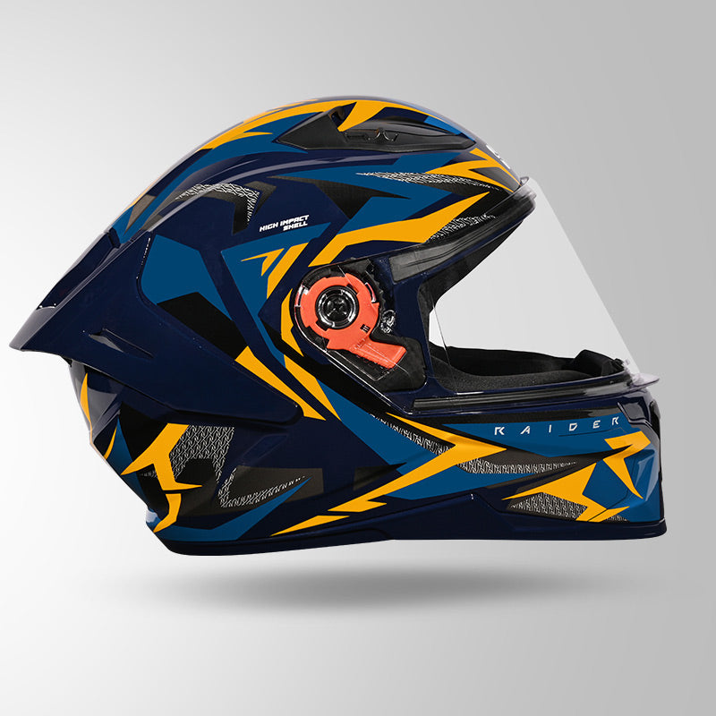RAIDER SKULPT D1 DECOR BLUE & YELLOW