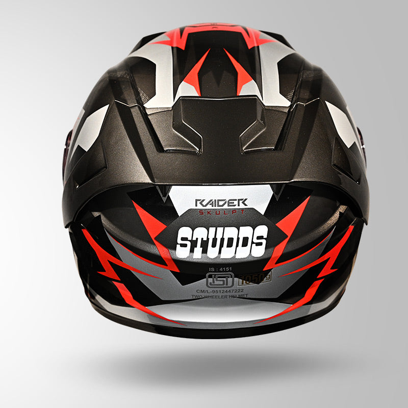 RAIDER SKULPT D1 DECOR GREY & RED