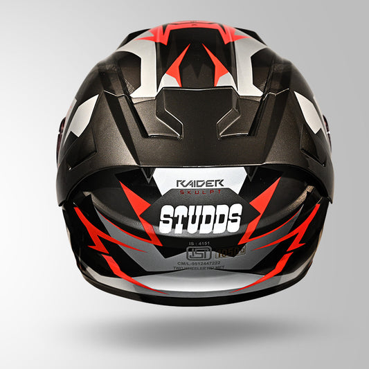 RAIDER SKULPT D1 DECOR GREY & RED