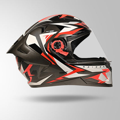 RAIDER SKULPT D1 DECOR GREY & RED