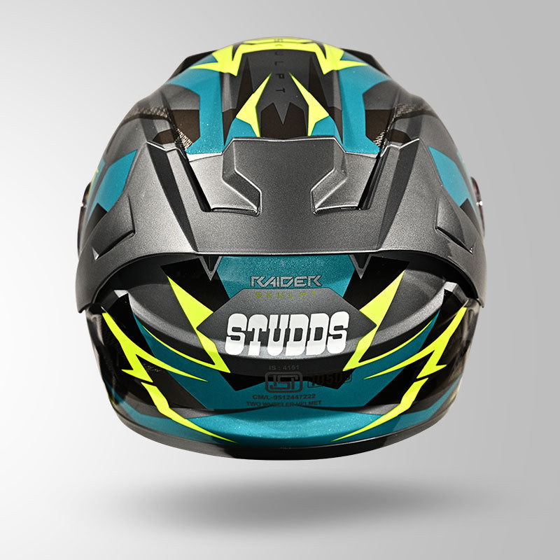 RAIDER SKULPT D1 DECOR GREY & YELLOW