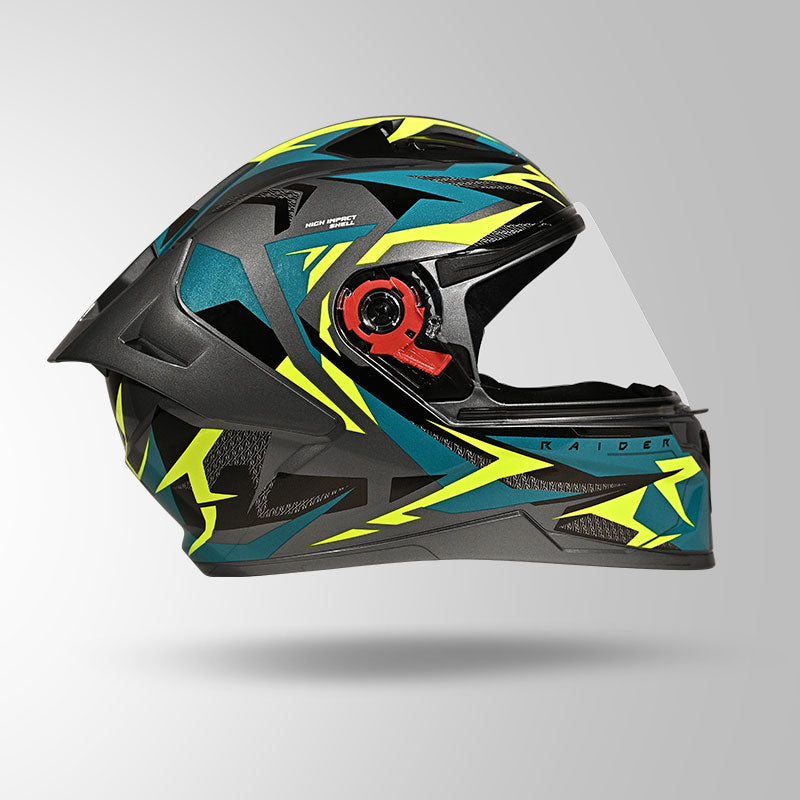RAIDER SKULPT D1 DECOR GREY & YELLOW