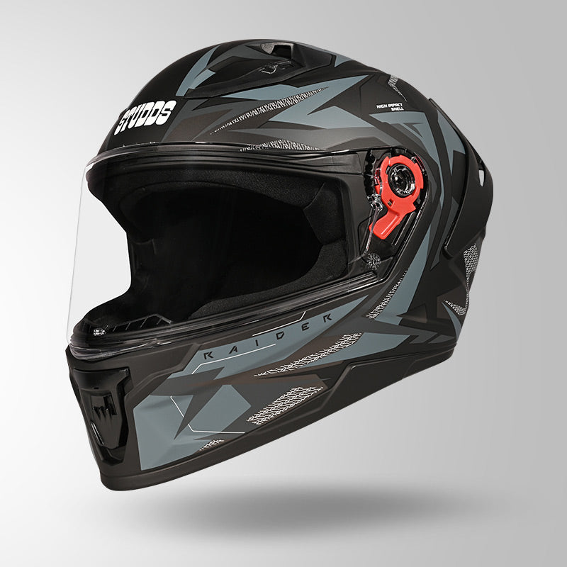 RAIDER SKULPT D1 DECOR MATT BLACK & GREY