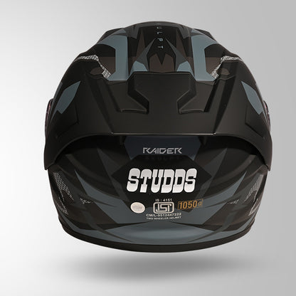 RAIDER SKULPT D1 DECOR MATT BLACK & GREY