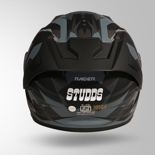 RAIDER SKULPT D1 DECOR MATT BLACK & GREY