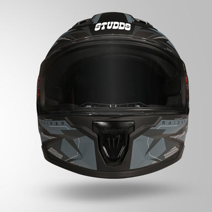 RAIDER SKULPT D1 DECOR MATT BLACK & GREY