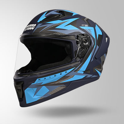 RAIDER SKULPT D1 DECOR MATT BLUE & BLUE
