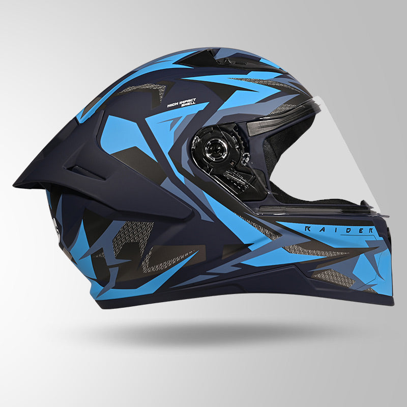 RAIDER SKULPT D1 DECOR MATT BLUE & BLUE