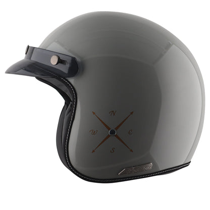 Retro Jet Euro Globe Helmet