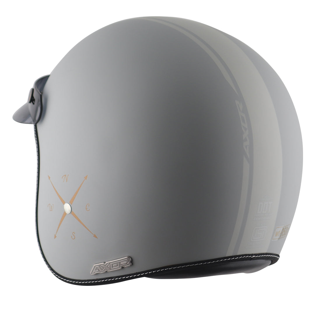 Retro Jet Euro Globe Helmet