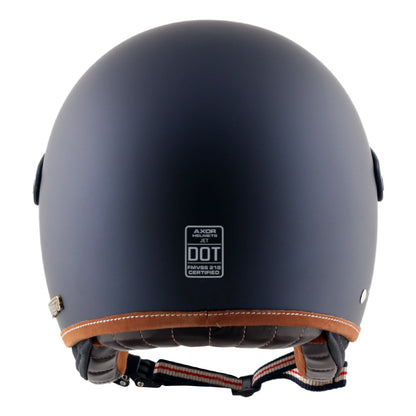 Retro Jet West Helmet with Peak