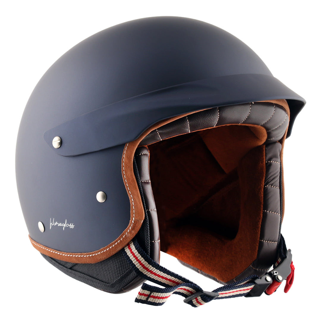 Retro Jet West Helmet with Peak