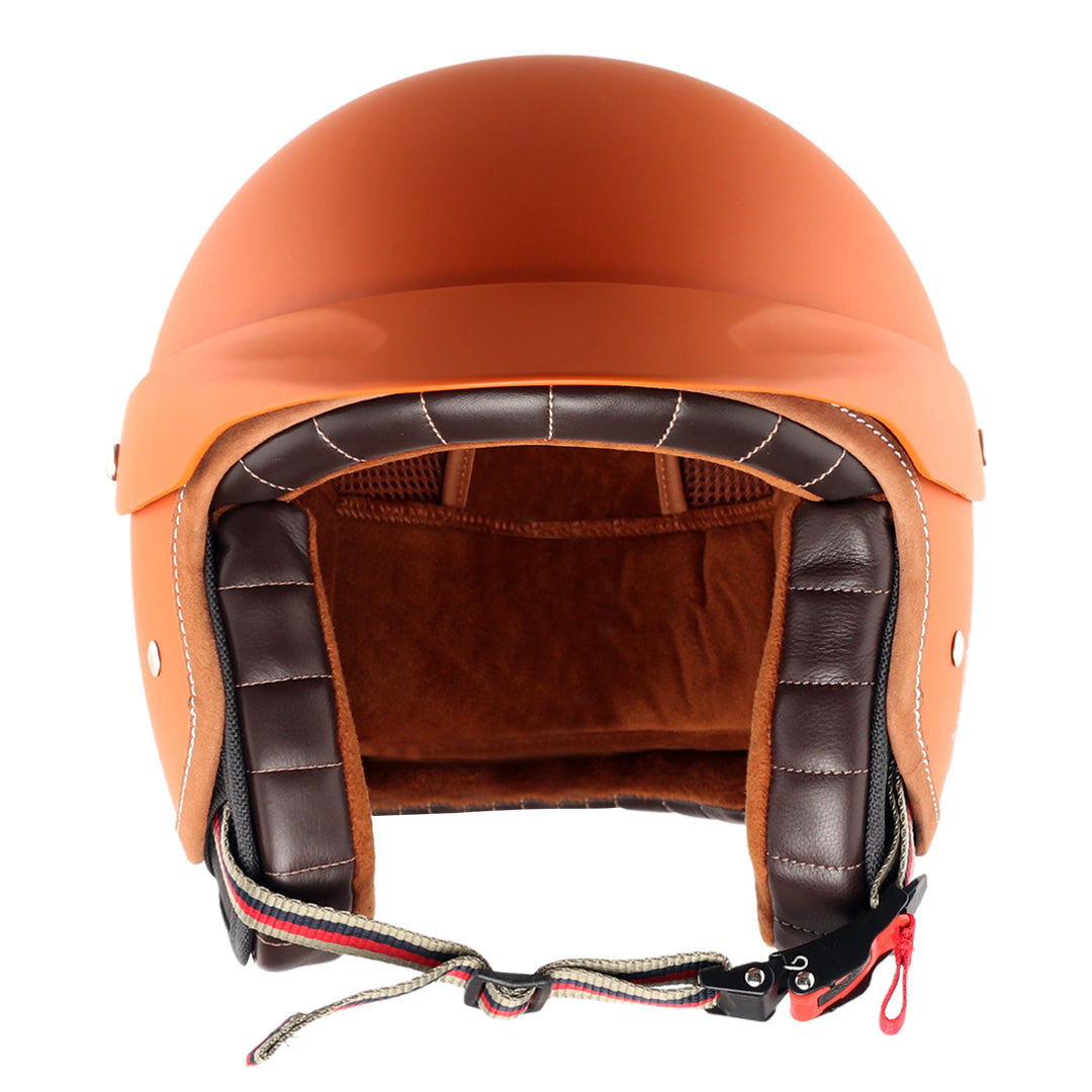 Retro Jet West Helmet with Peak