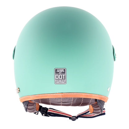 Retro Jet West Helmet with Peak