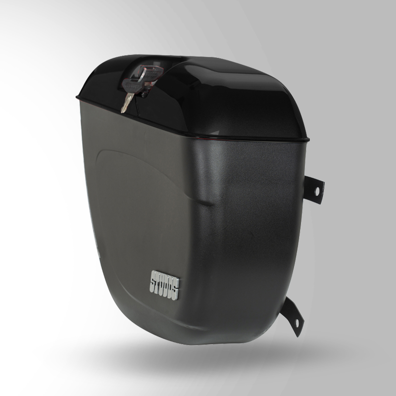 SAFARI BOX WITH UNIVERSAL FITMENTS BLACK
